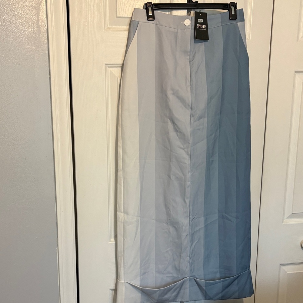 Style & Co. Light Gray Maxi Skirt